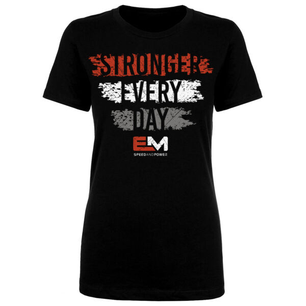 STRONGER EVERY DAY - WOMEN'S FITTED T-SHIRT - $HK7ANG$ Thumbnail