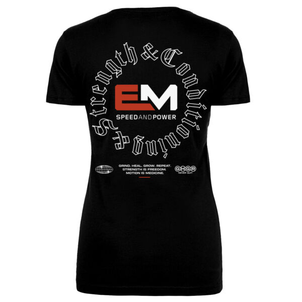 STRENGTH & CONDITIONING - WOMEN'S FITTED T-SHIRT - $RWSD5Z$ Thumbnail