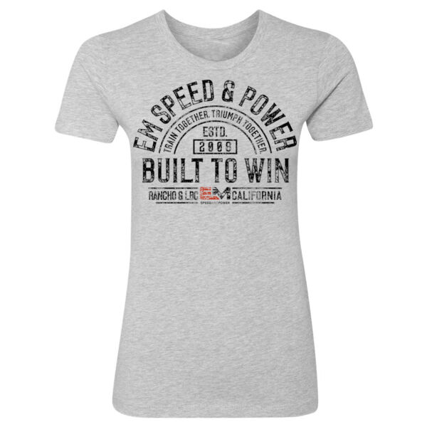 BUILT TO WIN - WOMEN'S FITTED T-SHIRT - $H9B5CD$ Thumbnail