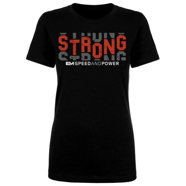 STRONG COUNTDOWN - WOMEN'S FITTED T-SHIRT - $AB5WME$ Thumbnail