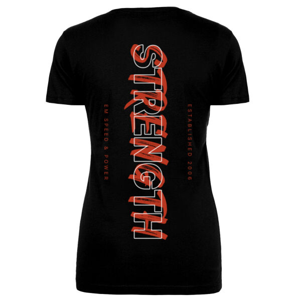 STRENGTH DUALITY - WOMEN'S FITTED T-SHIRT - $S93AGD$ Thumbnail