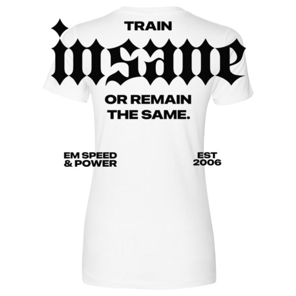 INSANE - WOMEN'S FITTED T-SHIRT - $694XTE$ Thumbnail